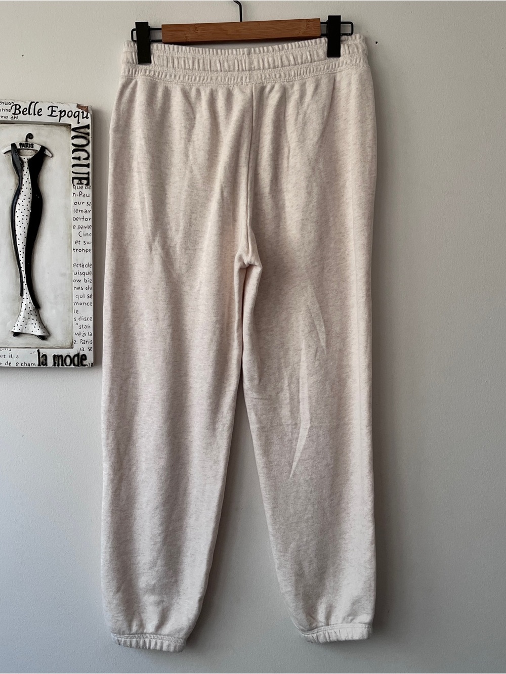 NEW aerie Cream Drawstring Women’s Loungewear Joggers Size S - Picture 5 of 7